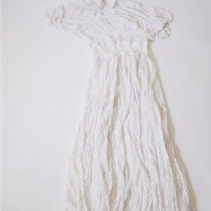 Retrofete White Maxi Dress